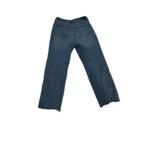 Abercrombie & Fitch Curve Love The 90s Relaxed Jean High Rise Raw Hem 32 14